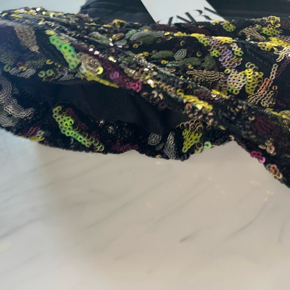 Zara Multicolor Abstract Prom Dress - Picture 6 of 8